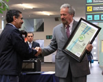 Procurador en el aeropuerto